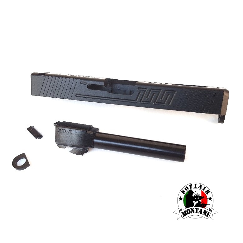 5KU G17 Carrello e Canna Esterna in alluminio nero - type 2 - Image 2