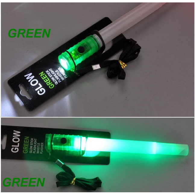 Eu.Int. Cyalume verde a batterie - 4 funzioni