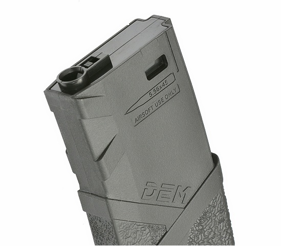 Double Eagle 220RD Mi-Cap Magazine for AR15-M4-M16 - Black - Image 2