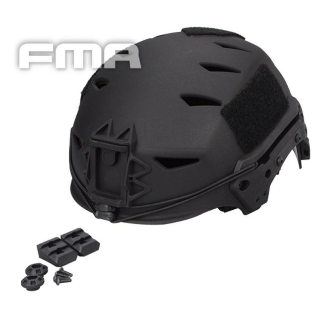 TACTICAL EXF BUMP TYPE HELMET - BLACK [FMA 1044) - Image 3