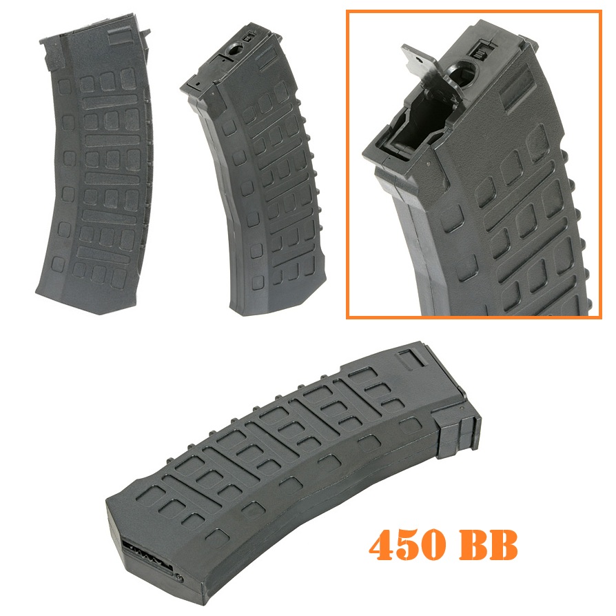 DOUBLE BELL AK12/AK74 450BBs Magazine - Black (K-41)