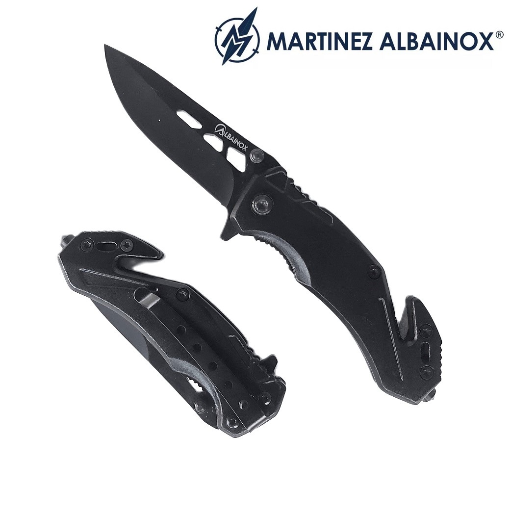 Albainox Black Safety Pocket Knife (19903)
