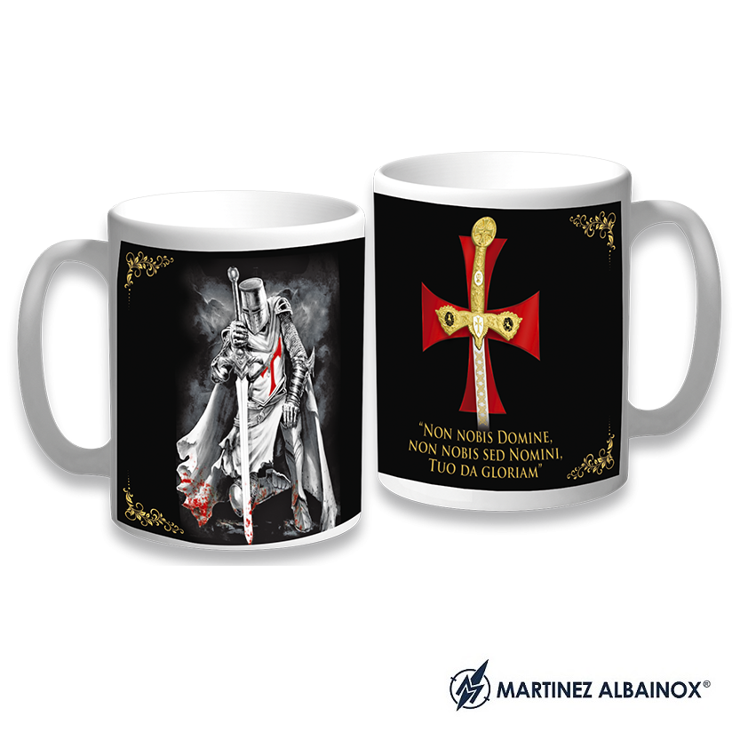 Albainox Templar Coffe Mug in ceramica (39198)