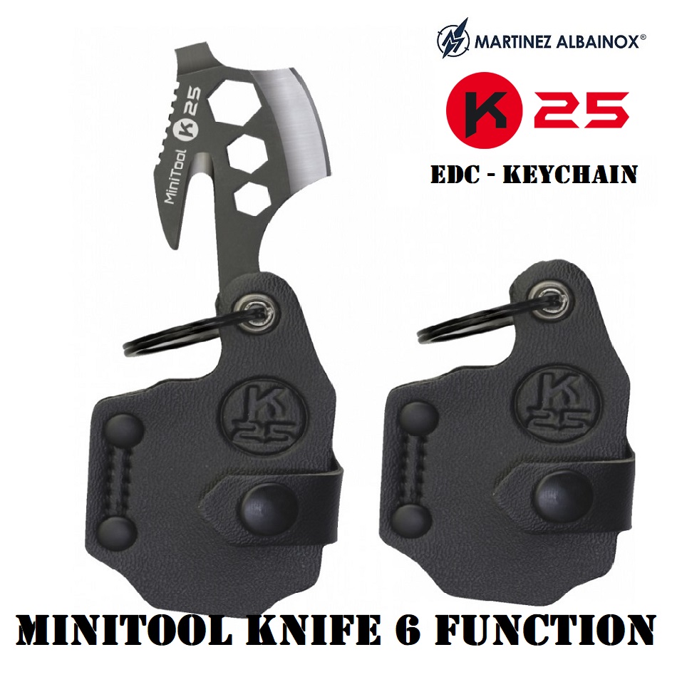 Albainox/K25 EDC/Keycain Multitool 6 Function (32610) 