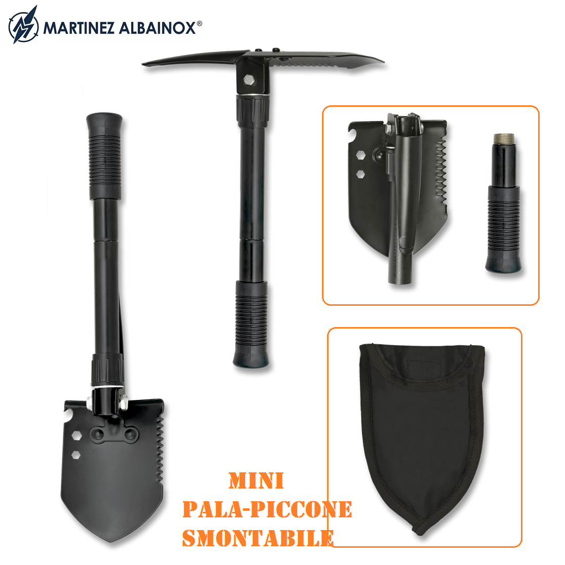 ALBAINOX MINI PALA/PICCONE SMONTABILE (33794)