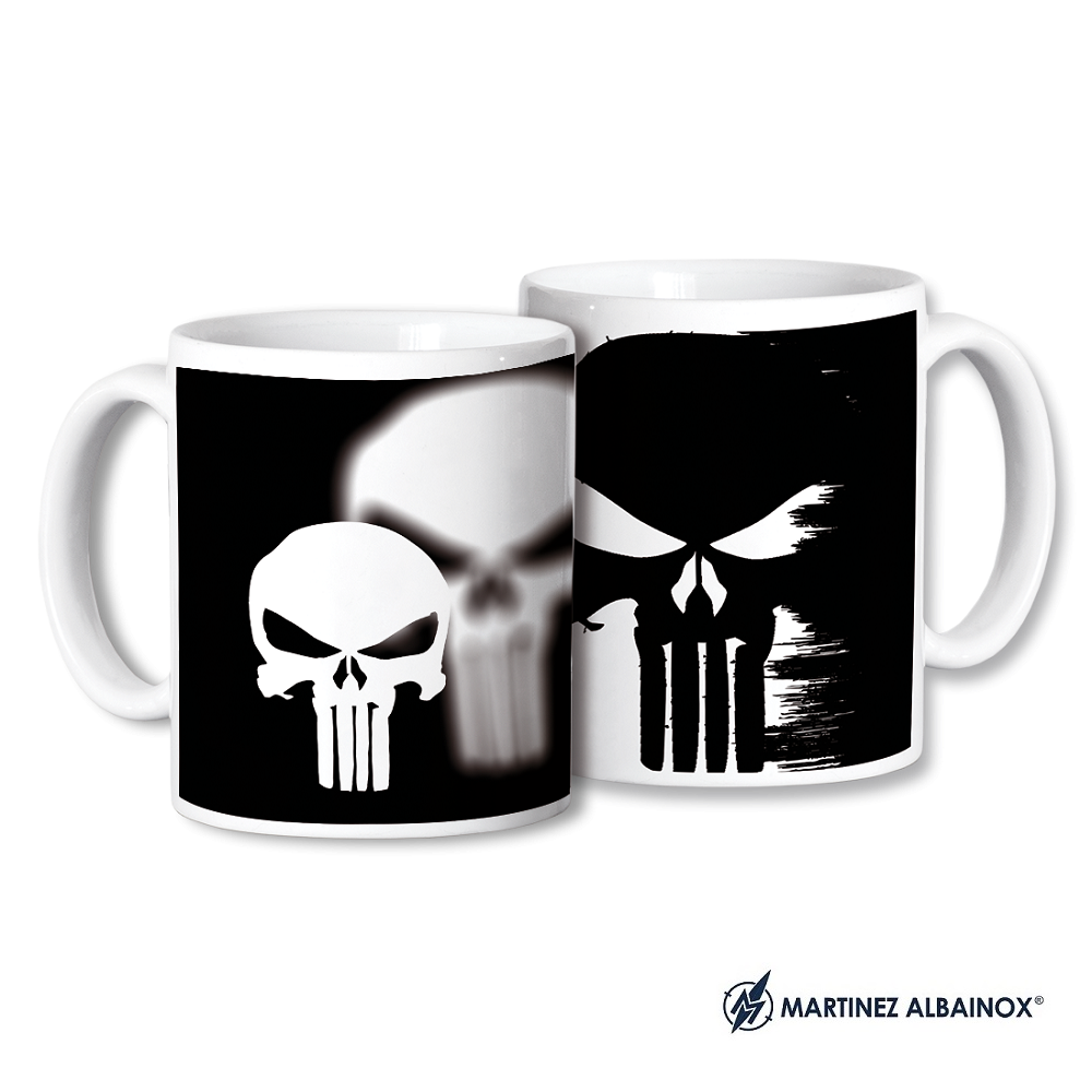 Albainox Punisher Coffe Mug in ceramica (39314)