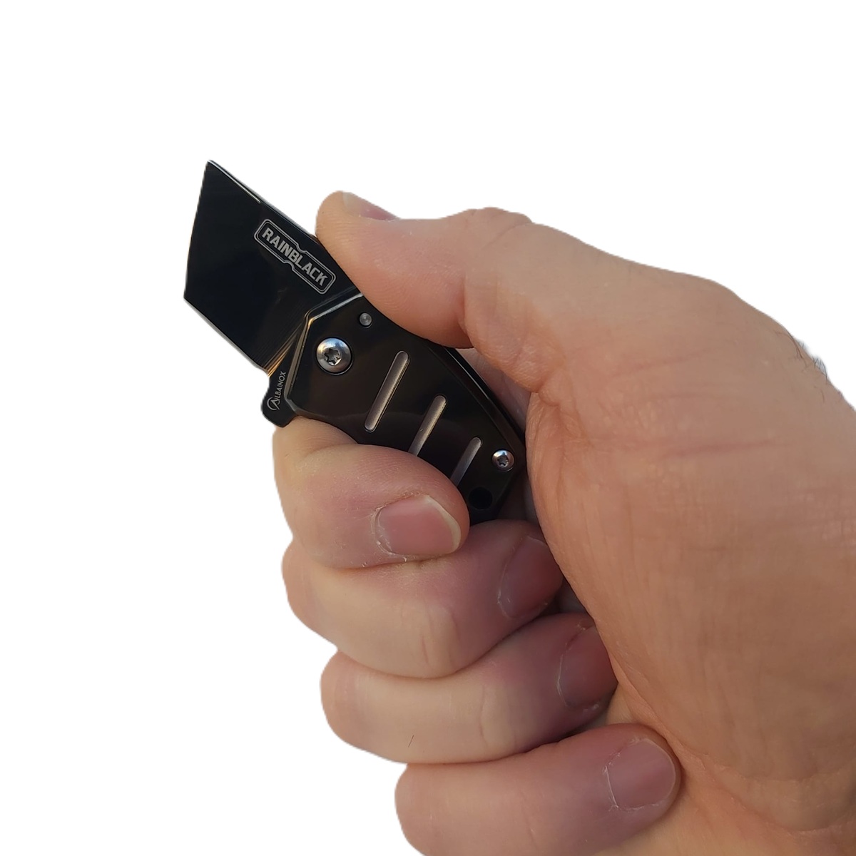 Albainox Rainblack Tanto mini folding knife black 2,8 (25096) - Image 2