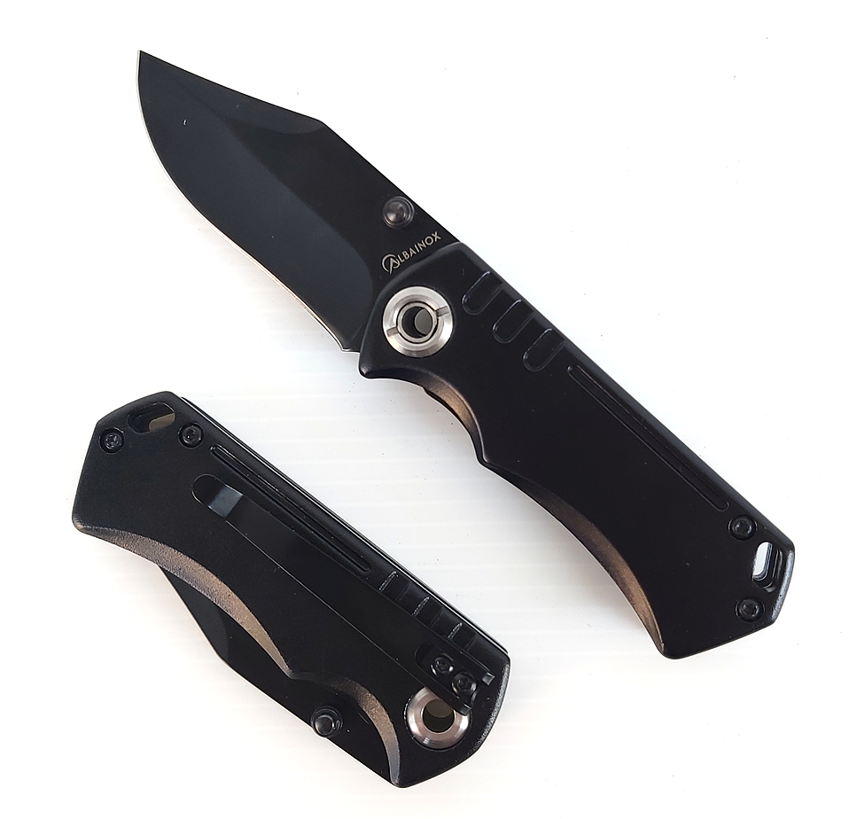 ALBAINOX 18848 Small Pocket Knife black