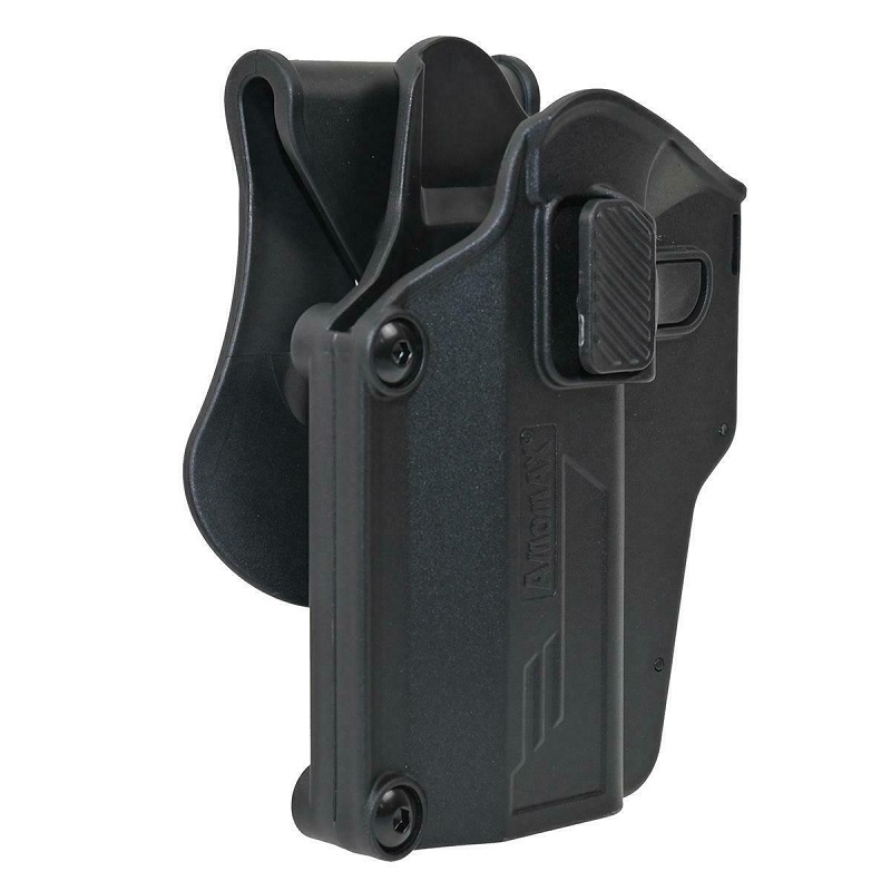 AMOMAX - FONDINA RIGIDA UNIVERSALE MANCINA (PER-FIT) - NERA -con paddle