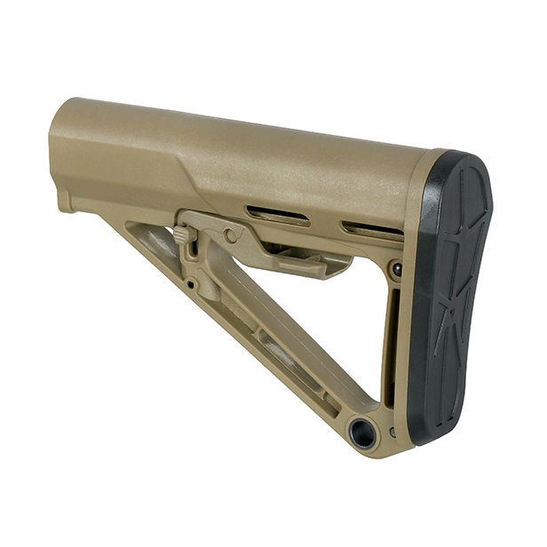 APS RS3 Compact Stock for AR-15/M4 Series - Tan - Image 3