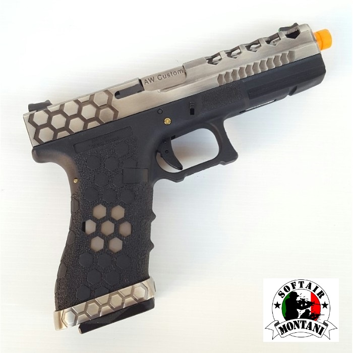 AW - CUSTUM GLOCK 17 SILVER