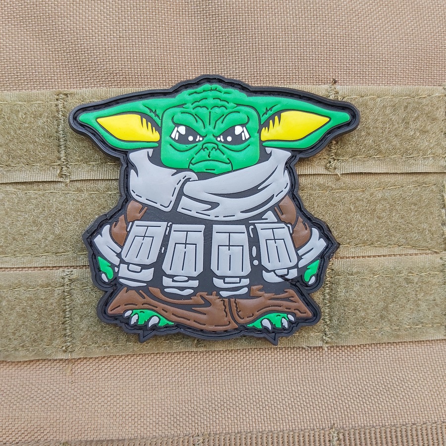 "Baby Yoda Tactical Grogu" PVC PATCH