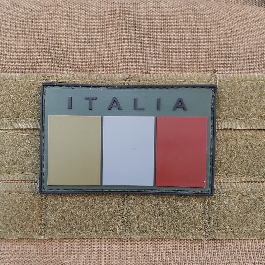 Bandierina Italia PVC bassa visibilità verde
