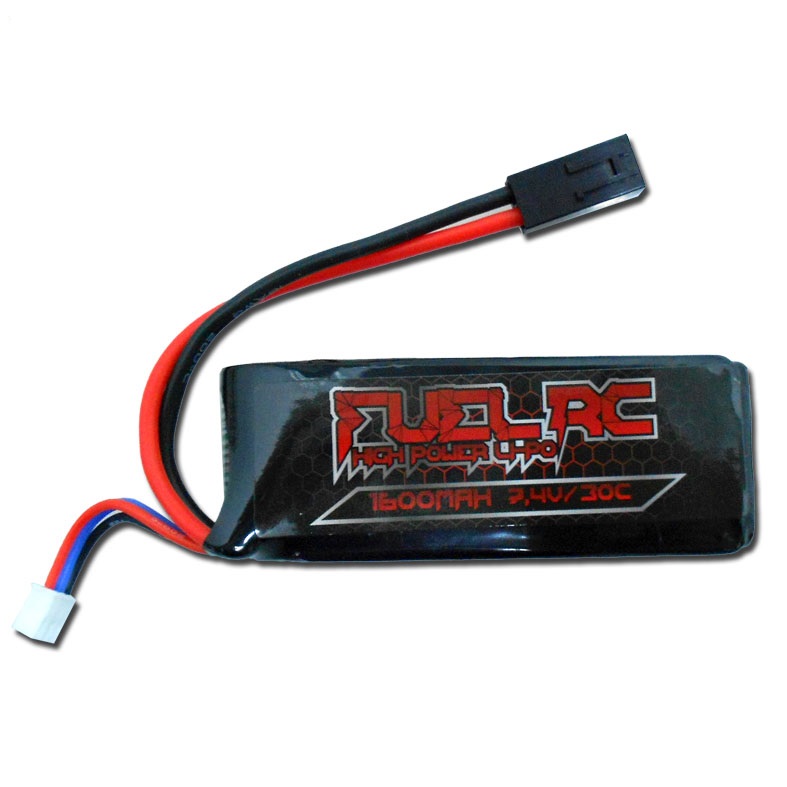 FUEL RC BATTERIA LI-PO 1600mah 7,4v - 30C