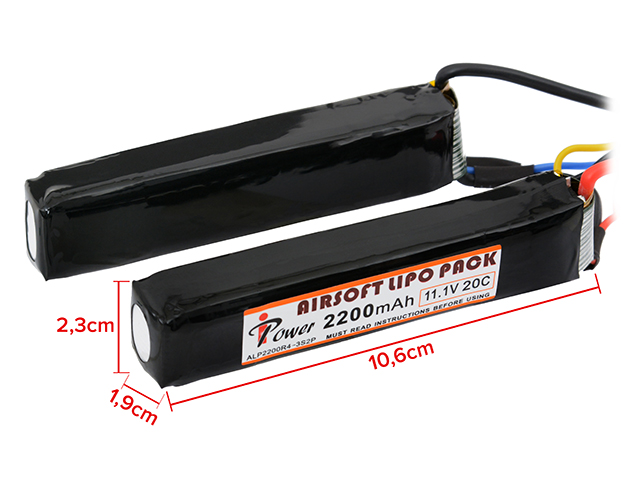 I-POWER BATTERY LI-PO 2200MAH 11,1V 20C - DEANS