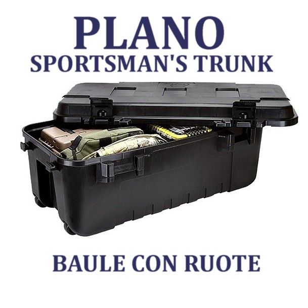 Plano Sportsman's Trunk Baule Polipropilene nero