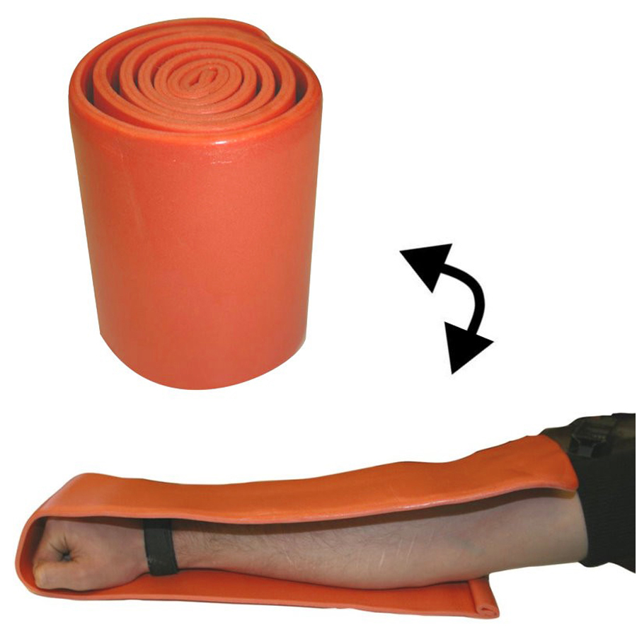 BCB Stecca flessibile - flexible splint- immobilizzatore emergenza-arancione