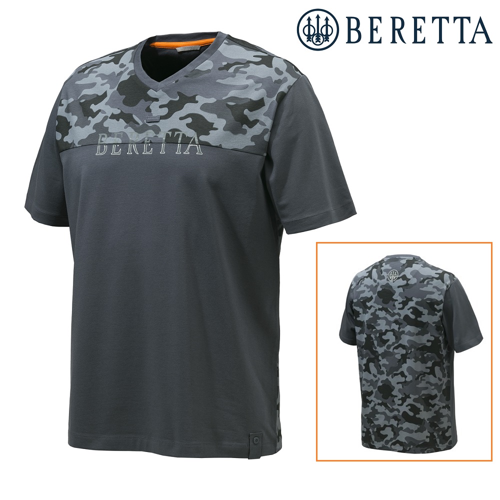BERETTA CAMO EBONY T-SHIRT (TS911)