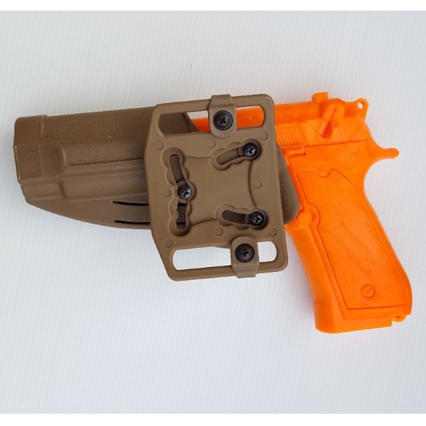 Beretta 92/98 Fondina Plastica rigida SERPA Style - Coyote - immagine 4