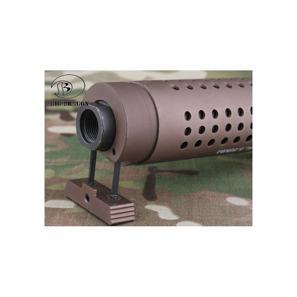 BIG DRAGON QD KAK STYLE DARK BROWN 145mm(BD-0480) - immagine 2