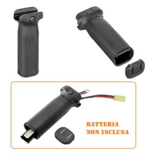 BD BLACK VERTICAL GRIP LONG (BD9291LBK)