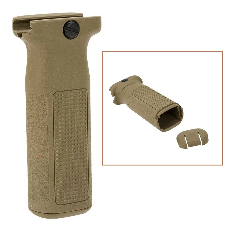 Big Dragon Vertical Grip Long - Coyote Brown - in polimero