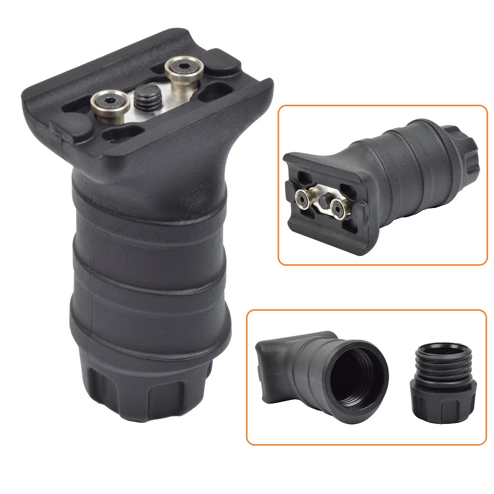 BIG DRAGON VERTICAL GRIP FOR KEYMOD RAIL - BLACK (BD-3616K)