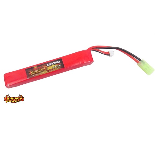 BILLOWY POWER BATTERIA LIPO 7,4V 20/40c 1500mAh