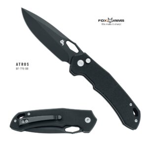 BLACKFOX ATROS BLACK- Folding Knife (BF-770 BB)