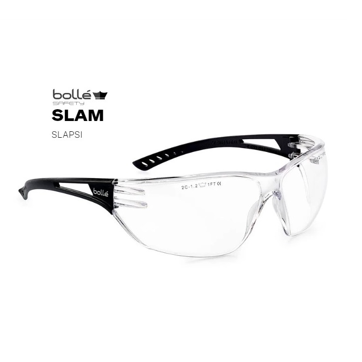 BOLLE' SLAM- Occhiali di sicurezza con lente Trasparente (SLAPSI)