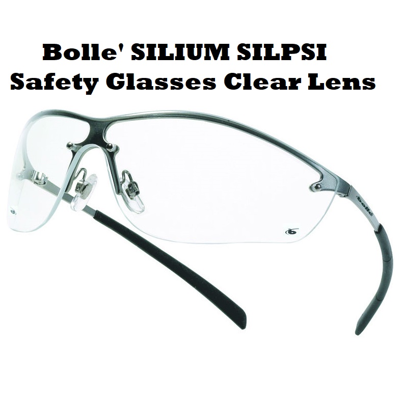 Bolle SILIUM SILPSI Safety Glasses Clear Lens (SILPSI)