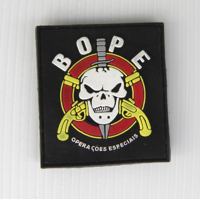 BOPE pvc patch- rettangolare