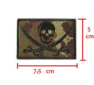 Calico Jack fondo vegetato- patch large