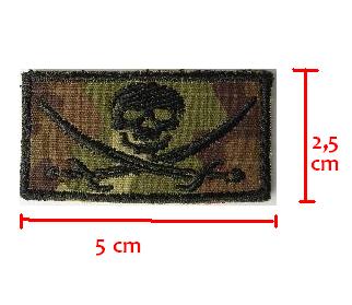 Calico Jack fondo vegetato- patch small