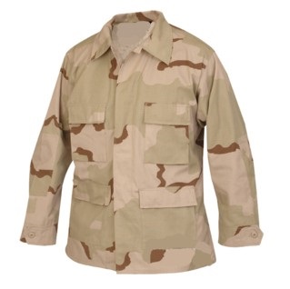 Desert 3 Color camicia BDU originale usata