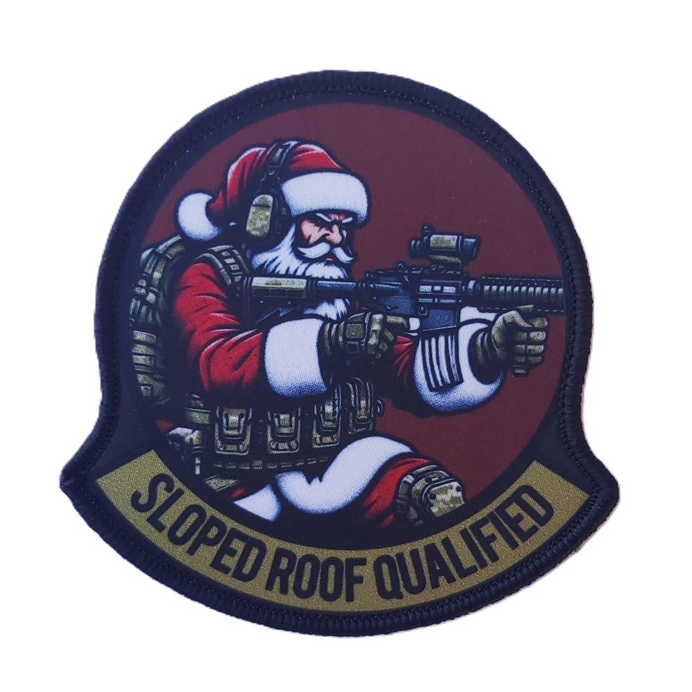 SLOPED ROOF QUALIFIED - SANTA CLAUS Patch