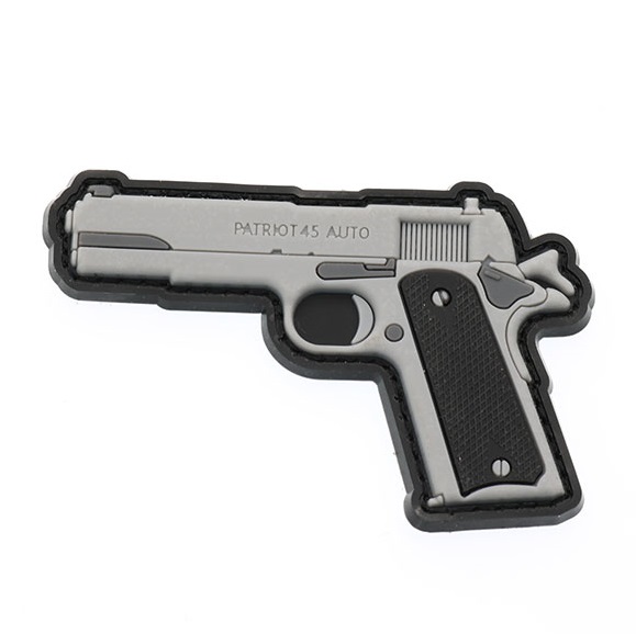 COLT 45 PVC PATCH - Grey/Black