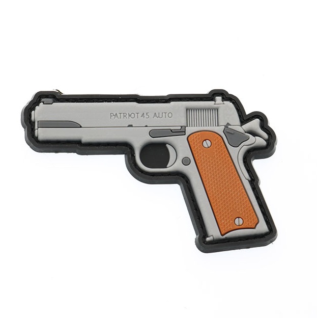 COLT 45 PVC PATCH - Grey/Brown