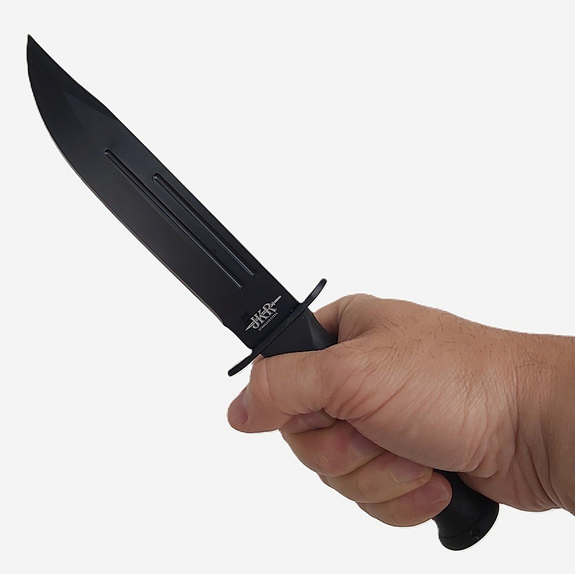 JKR 0771 Combat Knife - Black - Image 4