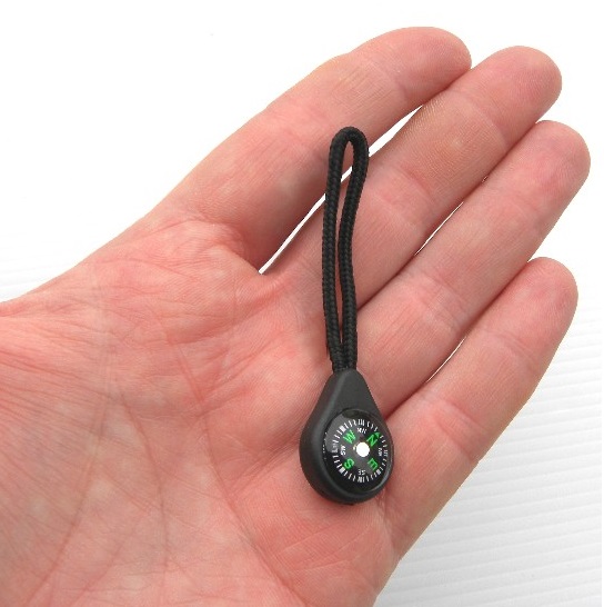 Zipper Pull con bussola - immagine 3
