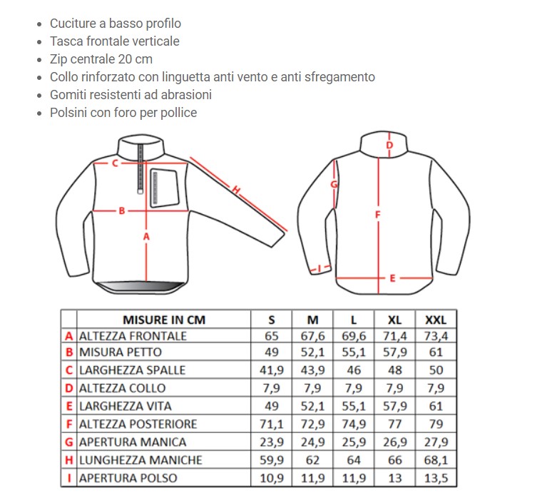 Condor Quarter Zip Fleece Pullover · Maglia Pile Tecnica · Rinforzi · Foro Pollice - immagine 4