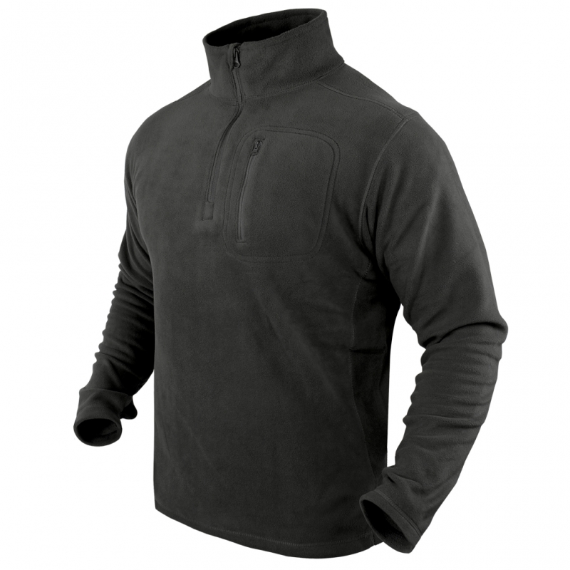 Condor Quarter Zip Fleece Pullover · Maglia Pile Tecnica · Rinforzi · Foro Pollice - immagine 2