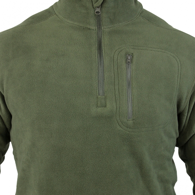 Condor Quarter Zip Fleece Pullover · Maglia Pile Tecnica · Rinforzi · Foro Pollice - immagine 3