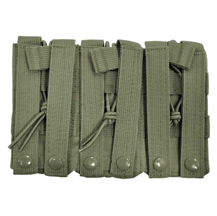 Condor Olive Triple M4/M16 Open Top Mag Pouch MA27 - immagine 3