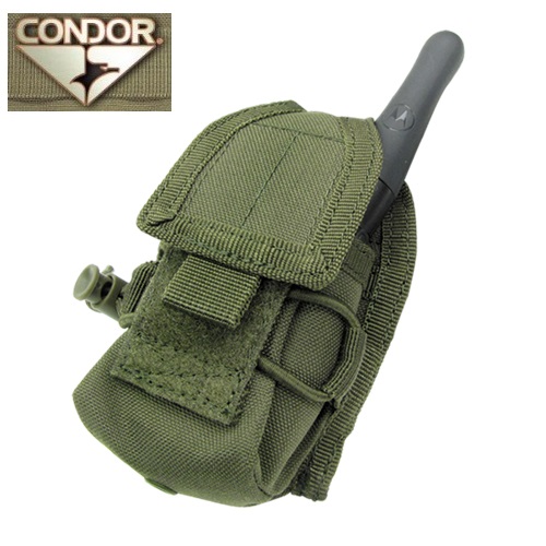 Condor HHR small radio pouch verde oliva (MA56)