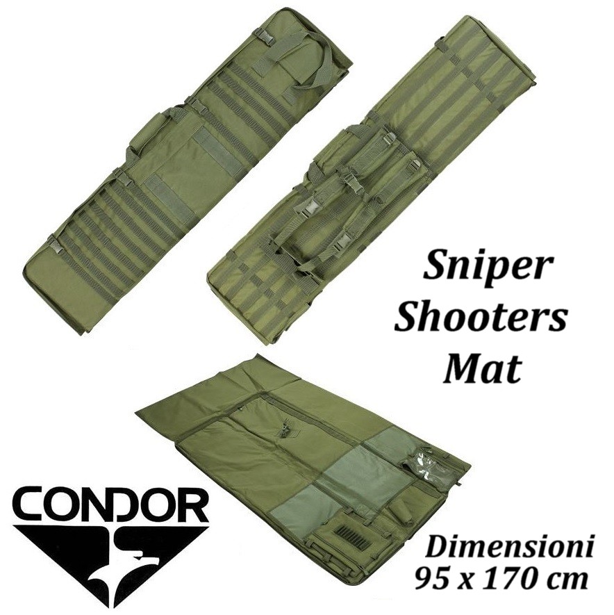 Condor Sniper Shooters Mat olive drab