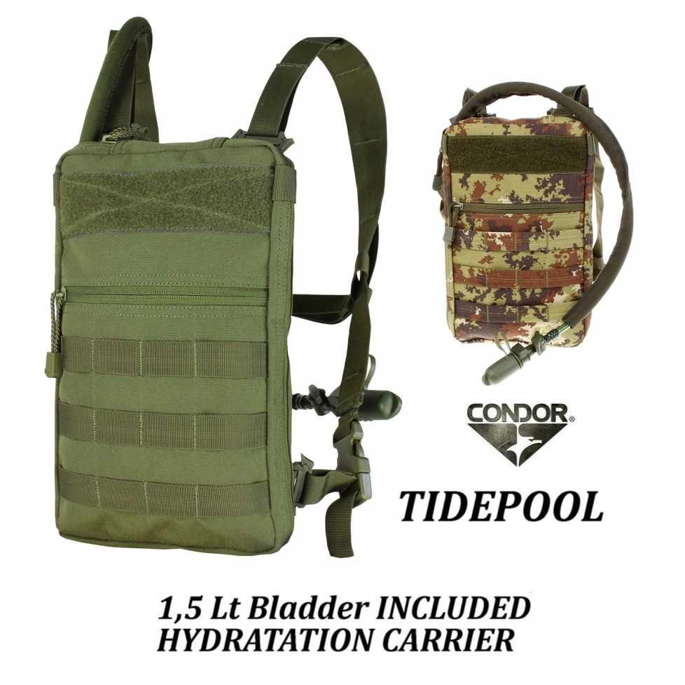 Condor TIDEPOOL II hydratation carrier 1,5 lt - NEW type with Torrent reservoir
