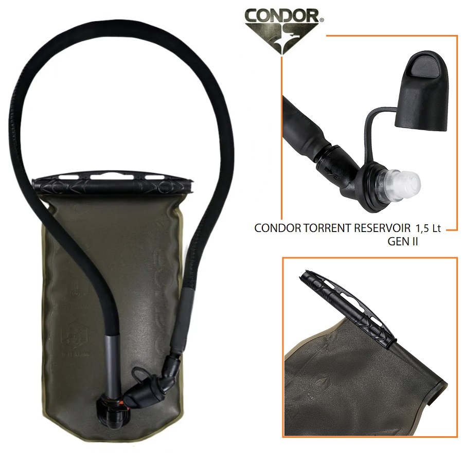 CONDOR TORRENT RESERVOIR 1,5 Lt GEN II - sistema idratazione 1,5 litri (221220)