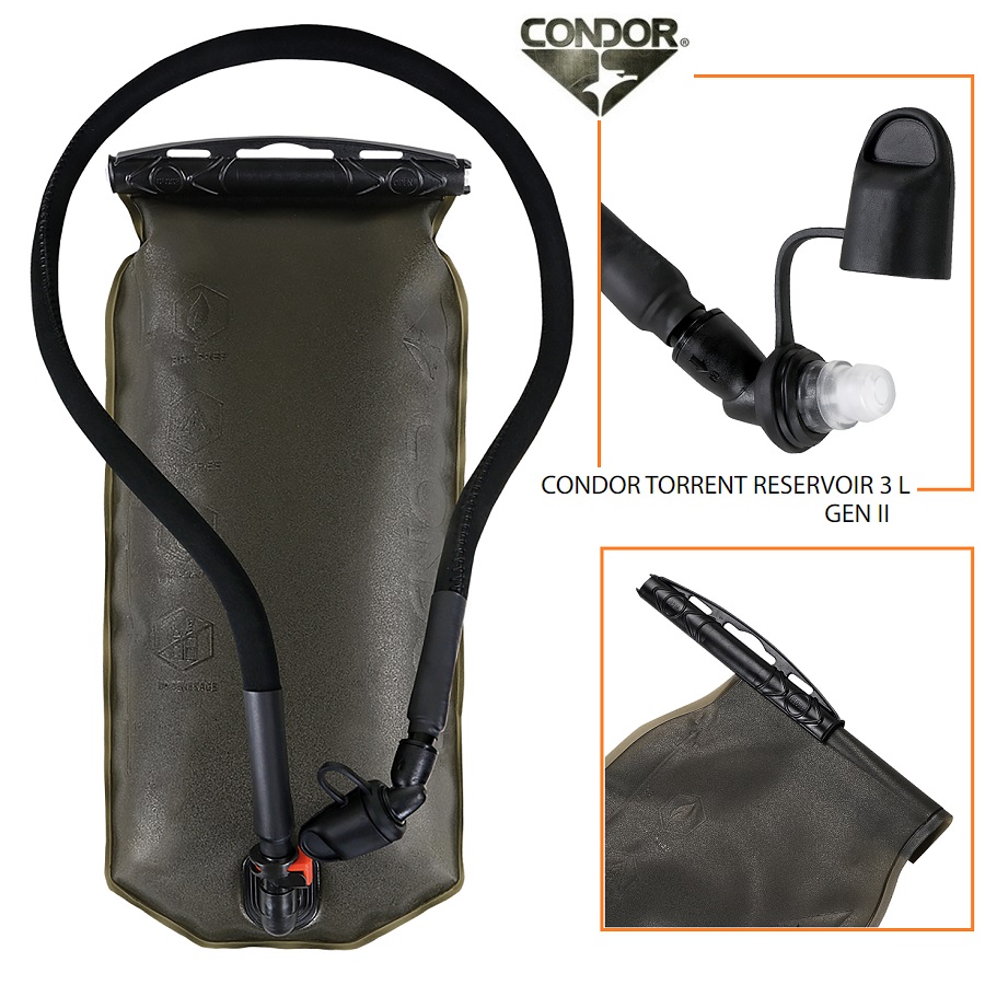 CONDOR TORRENT RESERVOIR 3 L GEN II - sistema idratazione 3 litri(221219)
