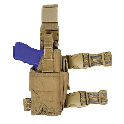 Condor TTLH Tornado · Fondina Cosciale Universale Destra · Wrap‑Around · Verde/Coyote - immagine 3